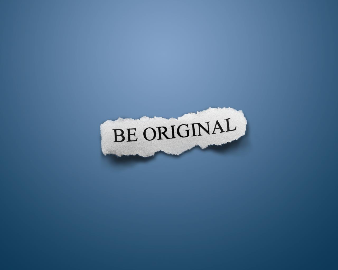 Originality is Not All That Original