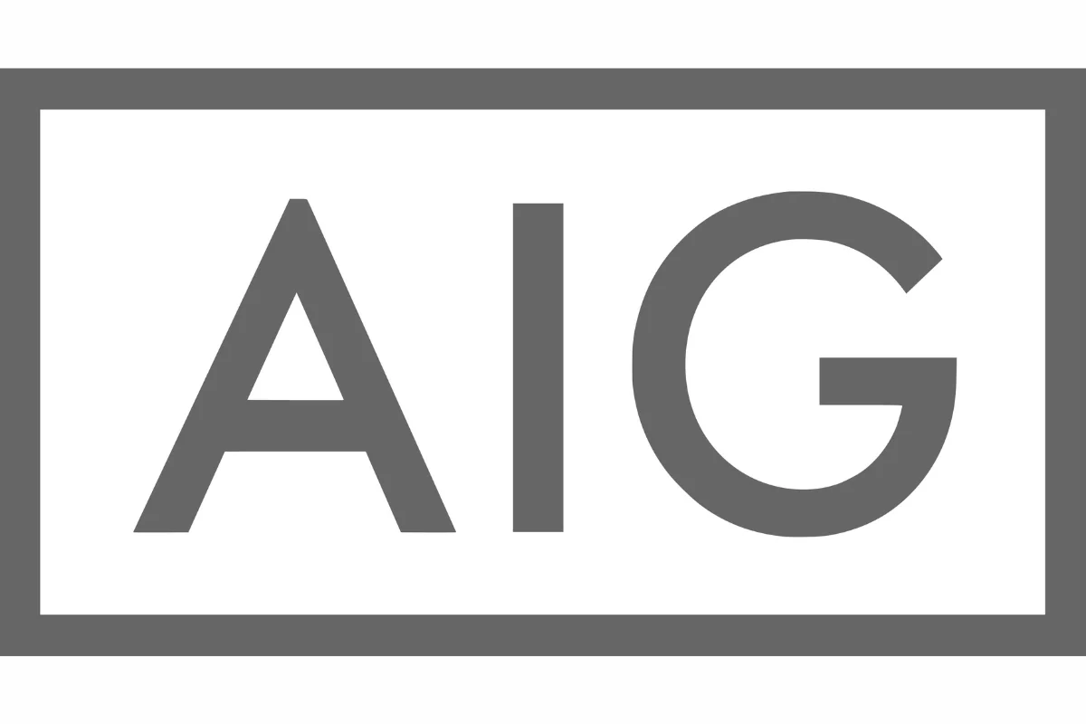 Logo image demonstrating Jeff DeGraff has worked with AIG
