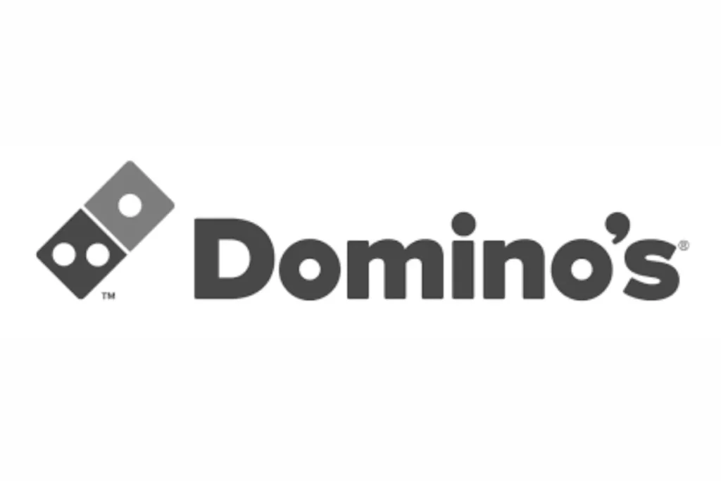 Logo image demonstrating Jeff DeGraff has worked with Domino's Pizza